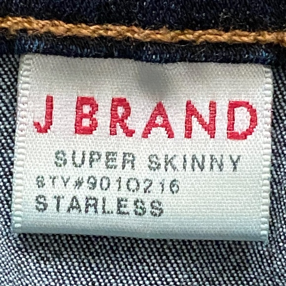 J Brand Super Skinny Dark Wash Starless Jeans Sz. 27 - Picture 9 of 11